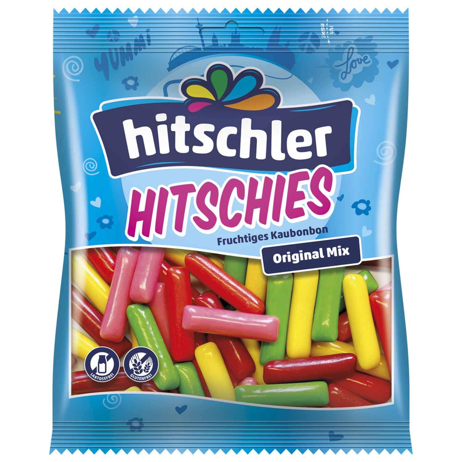 Hitschies Fruchtiges Kaubonbon Original Mix, 150 g