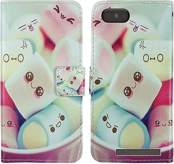 Pattern Wallet Design Flip PU Leather Cover Skin Protection Case for PINE64 PinePhone Pro 6" Lovely