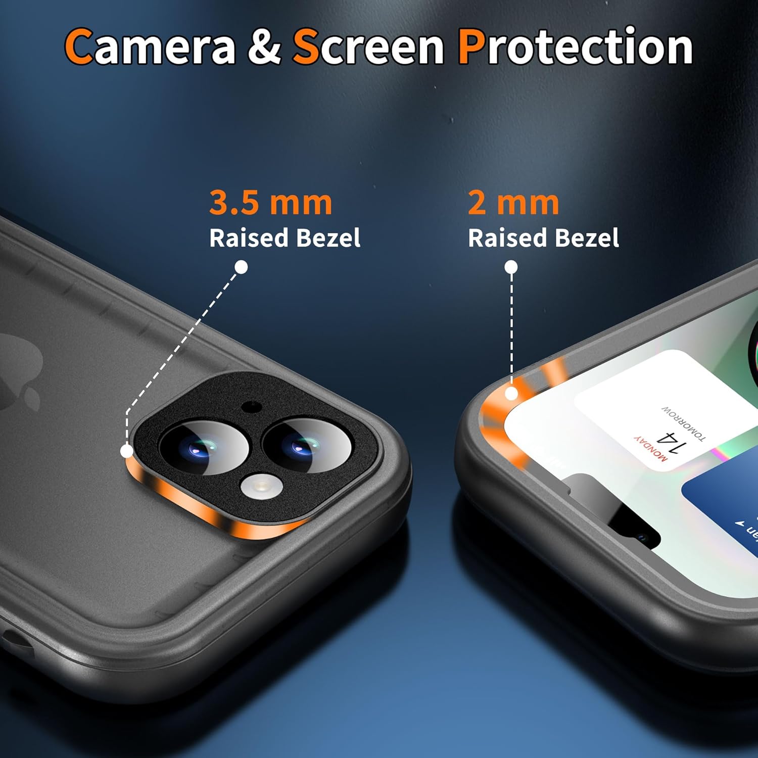 Cozycase for iPhone 15 Case Waterproof - 360 Heavy Duty with Screen/Camera Protector Shockproof IP68 Underwater Dustproof Water Dust Shock Proof Double Full Body/Front and Back 15 Protective Case Slim - Image 5