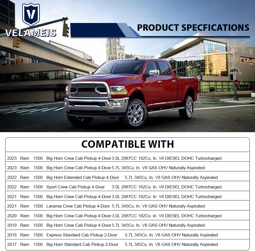 SSR-307-40 Rear Air Helper Springs kit/Rear Air Suspension Helper Springs System Blue For 2009-2010 Dodge Ram 1500,For 2011-2024 Ram 1500 Sold as a pair (left and right)