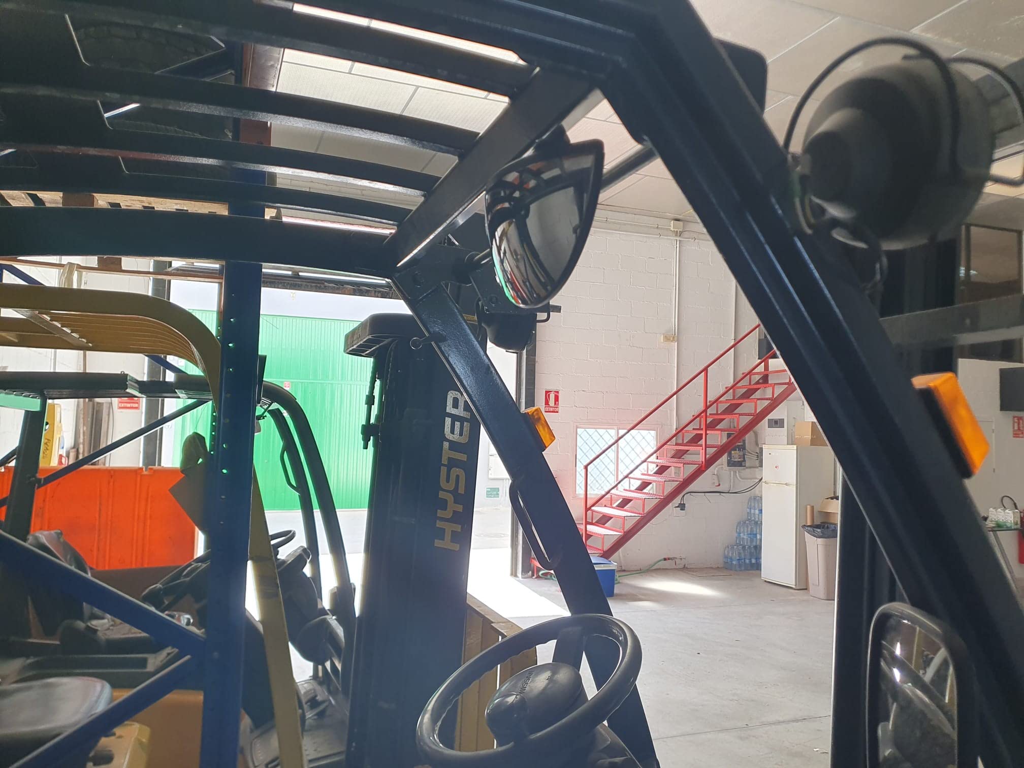 Specchietto retrovisore panoramico, con ampio raggio di visione, buona compatibilità, specchio di sicurezza convesso per carrello elevatore