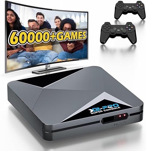 Miniatura 1 de Bearway Retro Game Console Emulator Console - Super Console X2 PRO 60000+ Video Games,Plug & Play Retroplay Console,Video Game Console Compatible