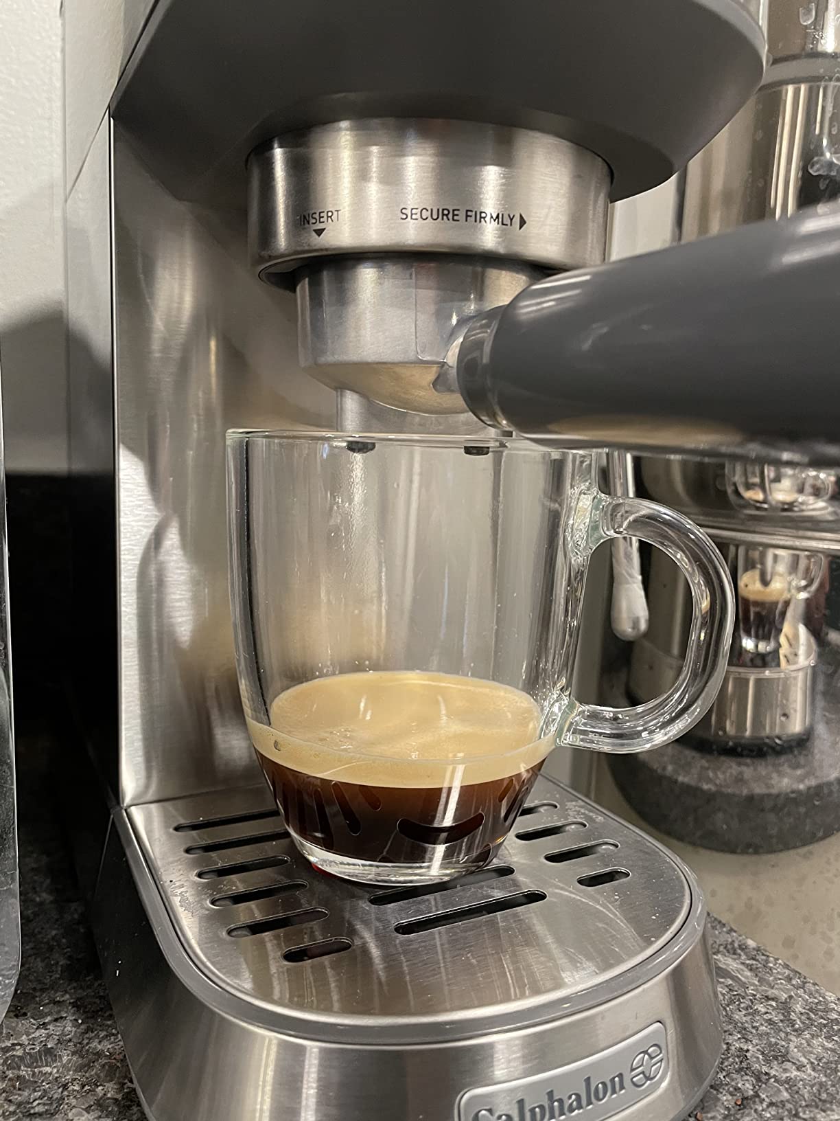 47/mo Finance Calphalon Compact Espresso Machine, Home Espresso