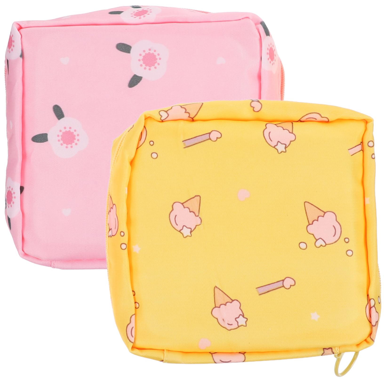 IWOWHERO Period Bag Sanitary Napkin Storage Pouch Small Portable Versatile for School Work Outdoors