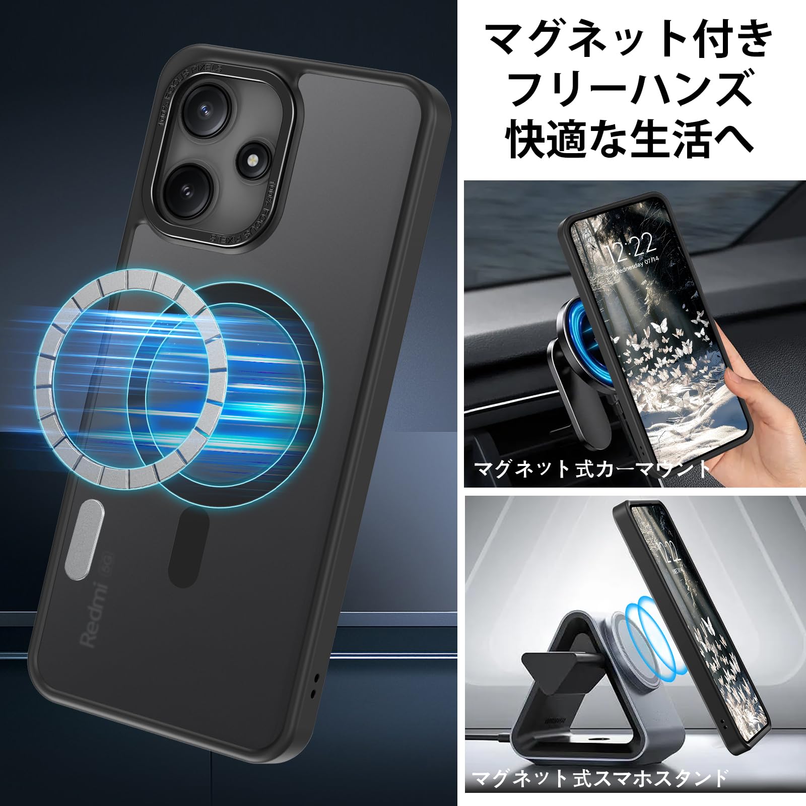 Amazon.co.jp: DUEDUE Xiaomi Redmi 12 5G ケース Redmi 12 5G ケース