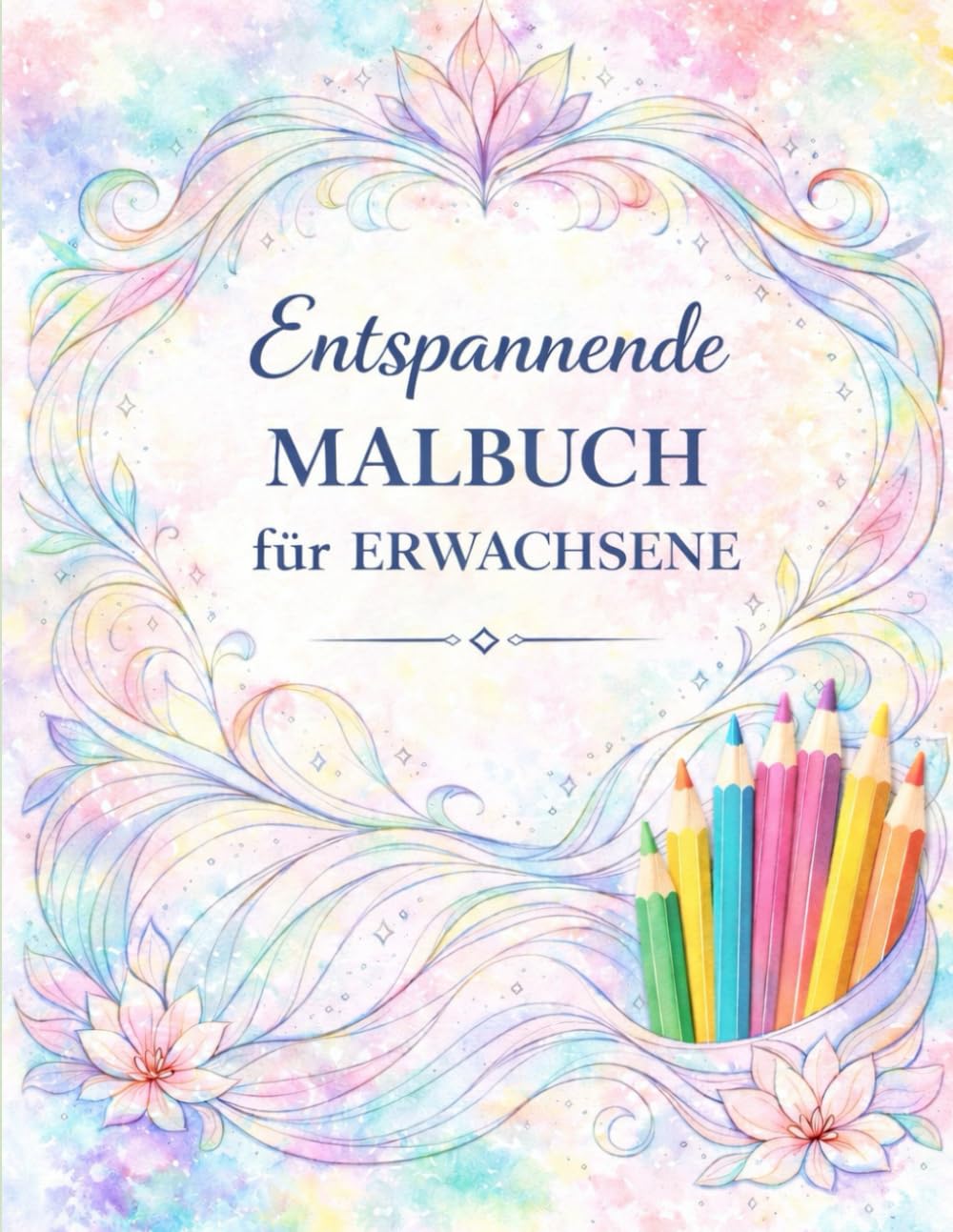 Entspannendes Malbuch für Erwachsene: 60 entspannende Motive zum Abschalten und Entspannen