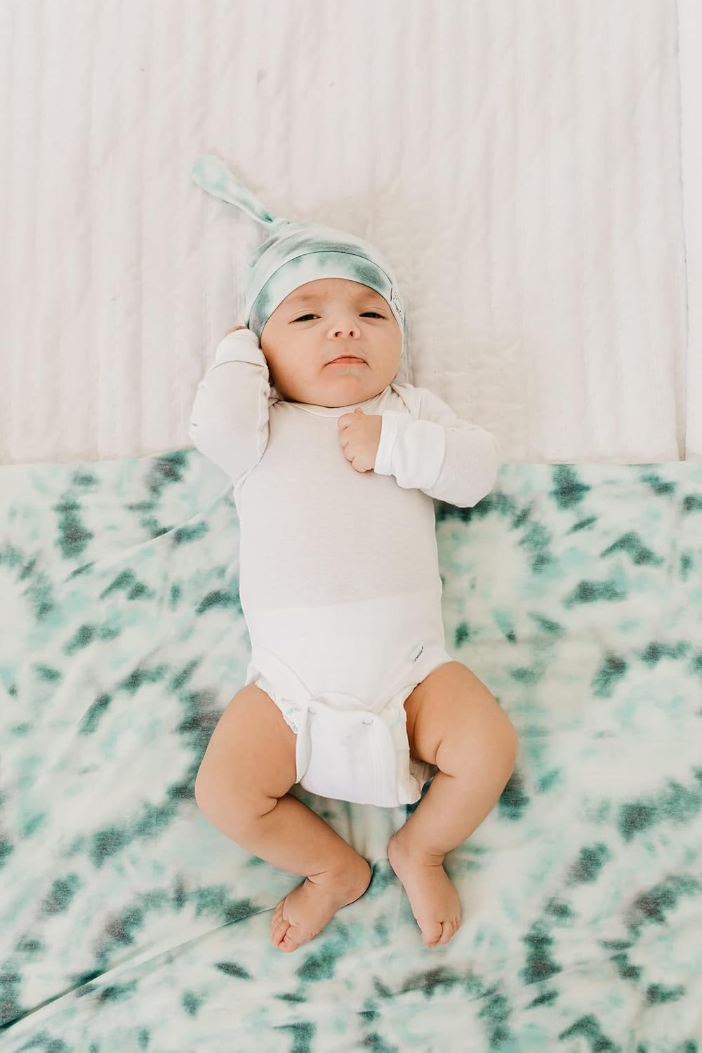 Copper Pearl Large Premium Knit Baby Swaddle Receiving Blanket Bahama