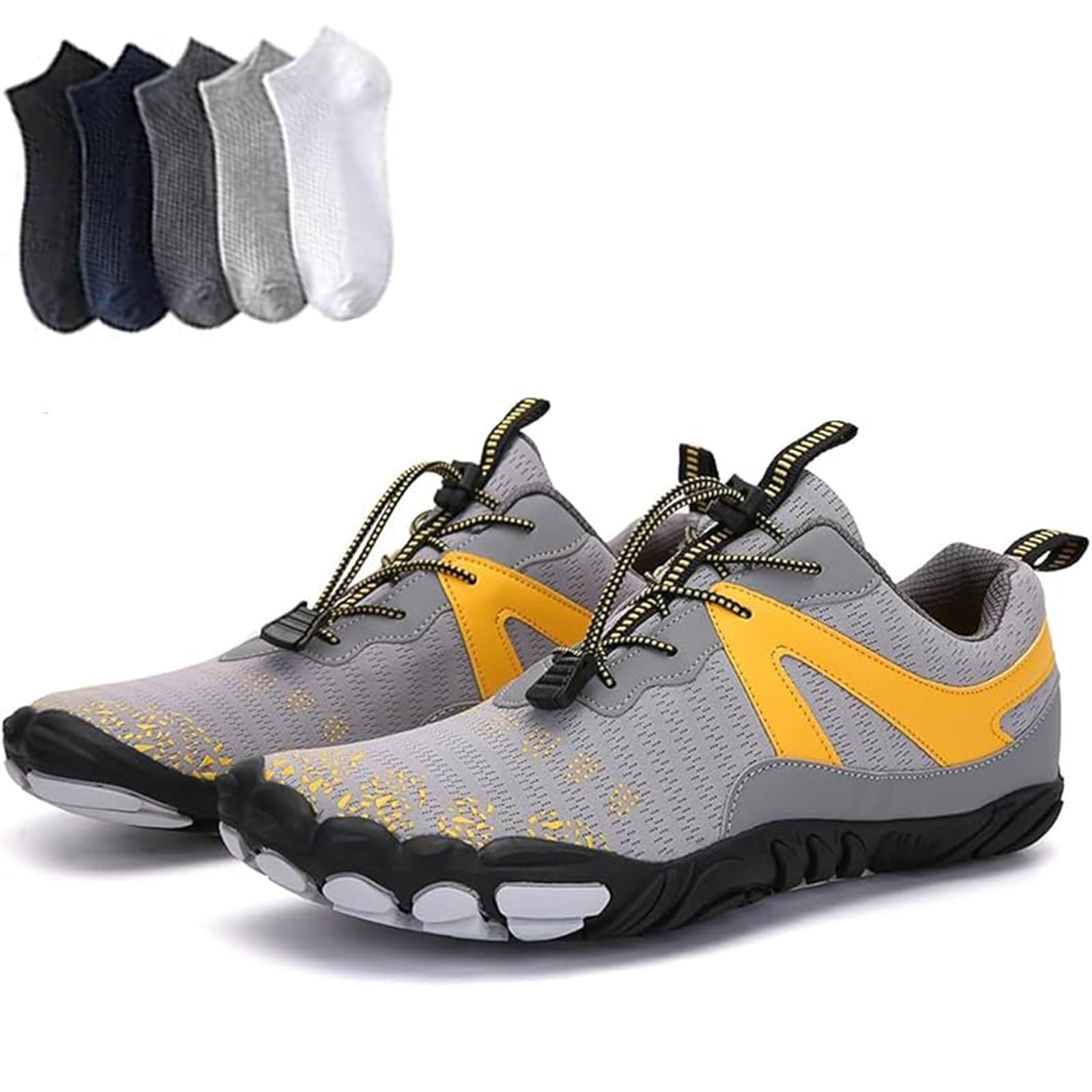 Hiking Womens Men, Pro Barefoot Shoes with Wide Toe Box, Healthy and Non-Slip Breathable Barefoot Shoes — view 40
