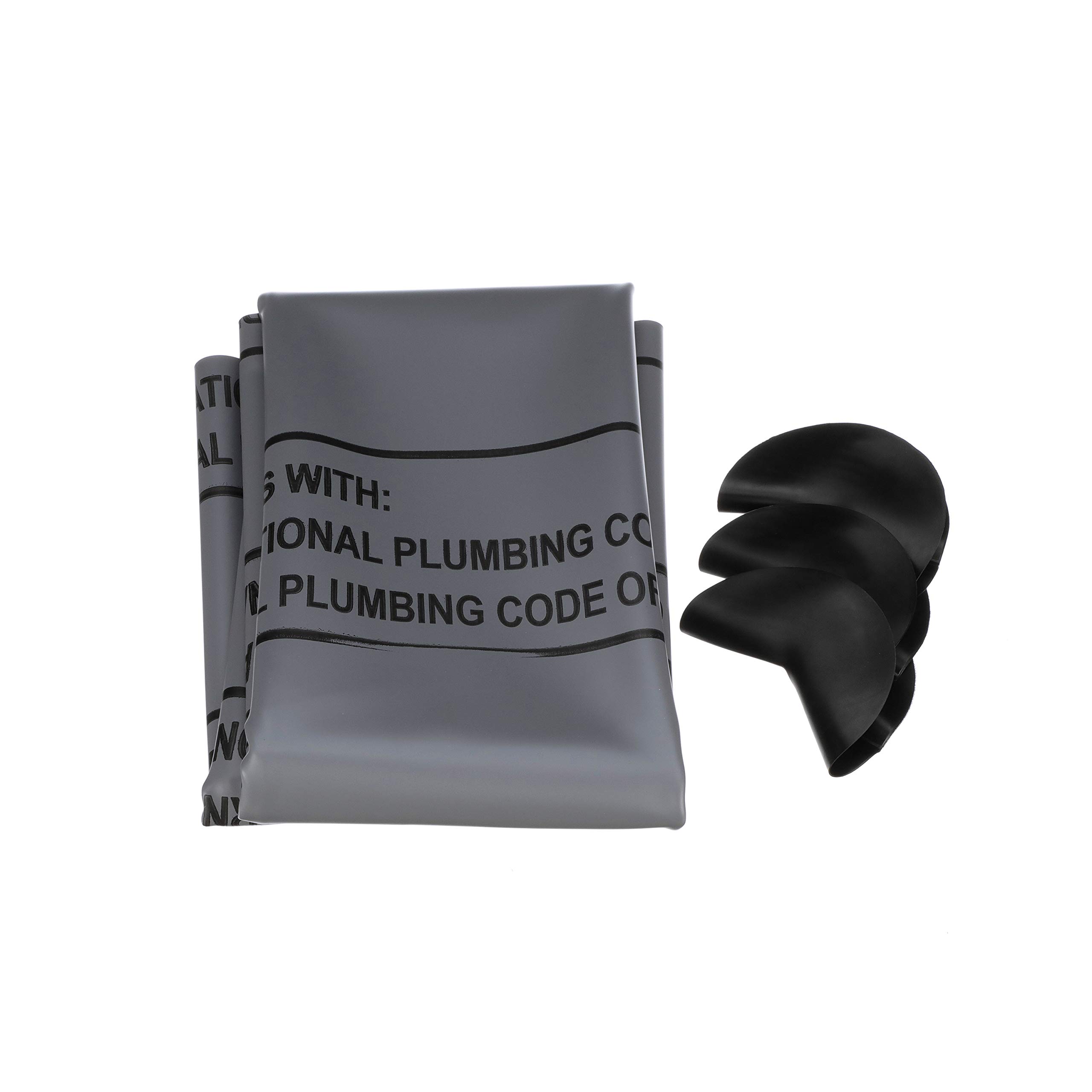 Oatey 41620 5' x 6' PVC Shower Pan Liner Kit with Dam Corners, 40 mil