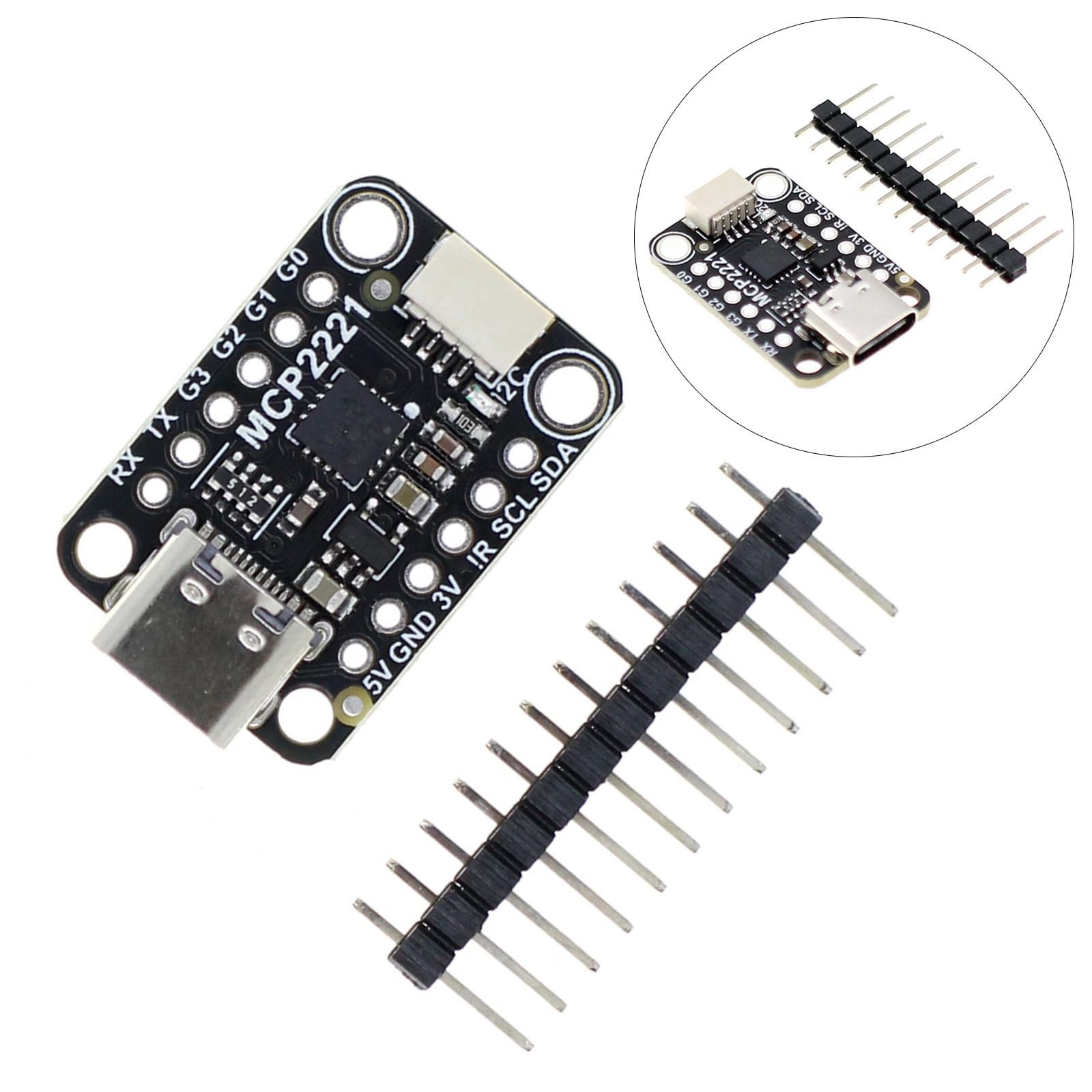 Amazon.co.jp: マルチプロトコルMCP22221A USBからGPIOコンバーターへの理想的なアプリケーションインターフェース開発ツール  : パソコン・周辺機器