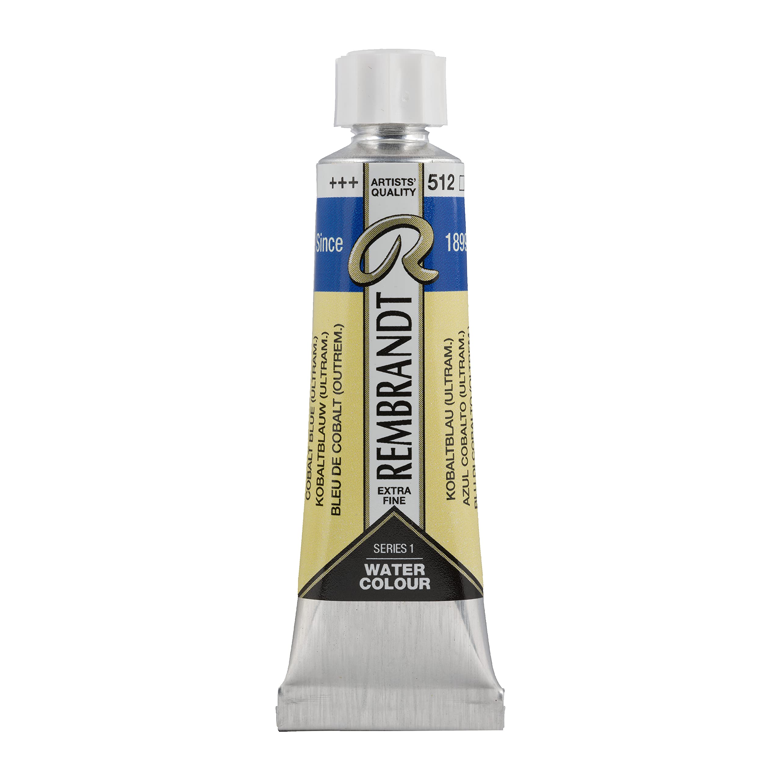 Rembrandt Watercolour Tube 10 ml Cobalt blue (ultramarine) 512 (05015120) — image 1