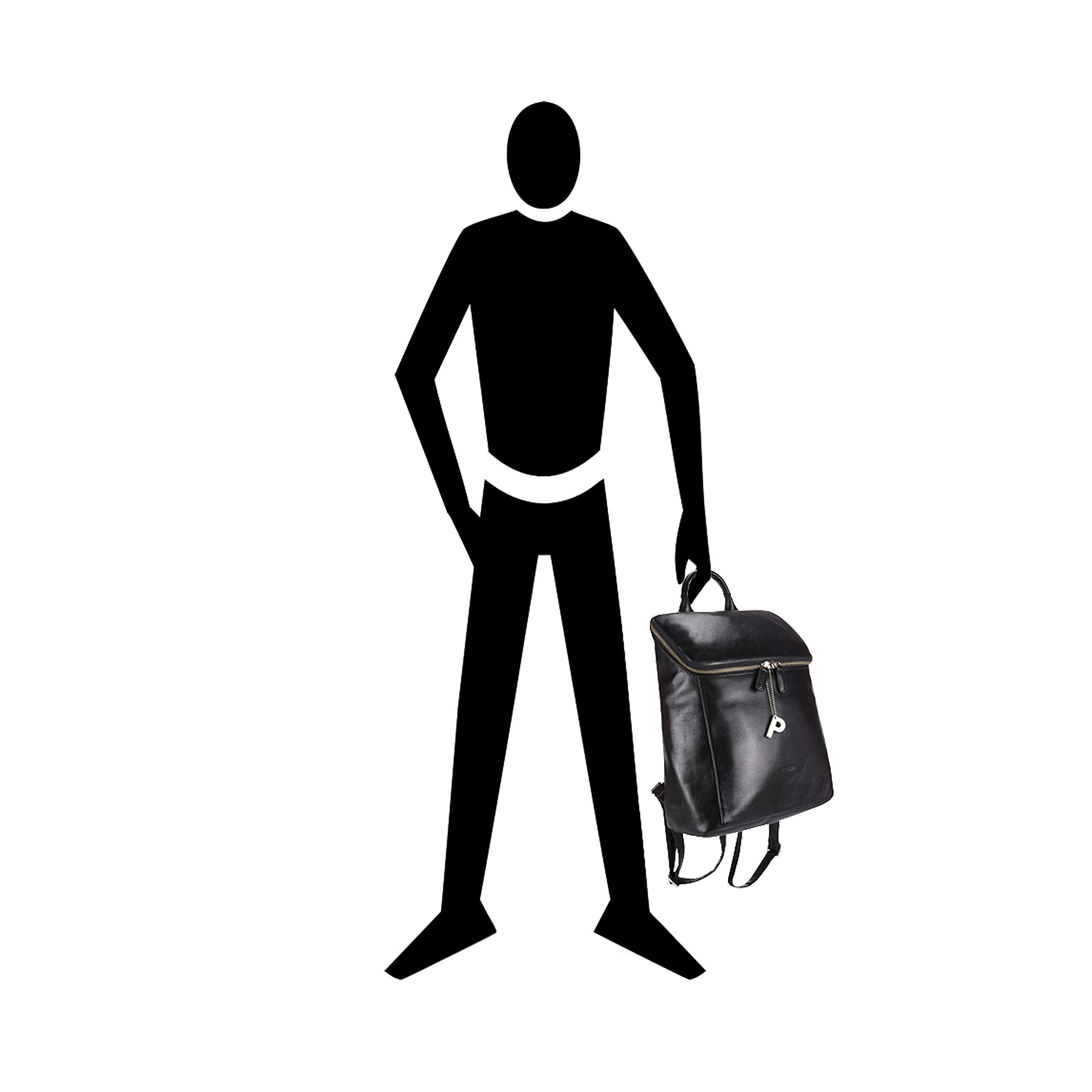 Picard Damen Rucksack LUIS aus Rindsleder Mittel | mit Reißverschluss | Rucksack | Alltag, Ausgehen