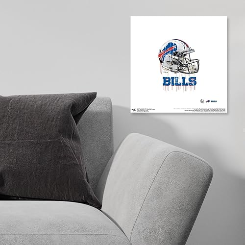 Miniatura 3 de Trends International Gallery Pops NFL Buffalo Bills - Póster de pared con casco de goteo, 12.00 x 12.00 pulgadas, versión sin marco