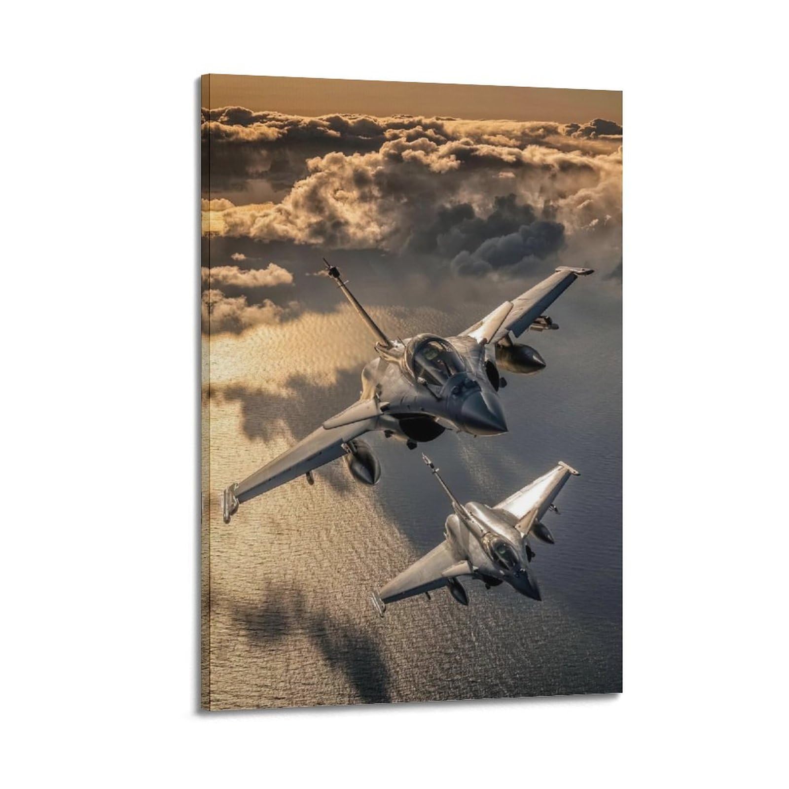 LANGYUN Poster De Collection Militaire Dassault Rafale - Décoration