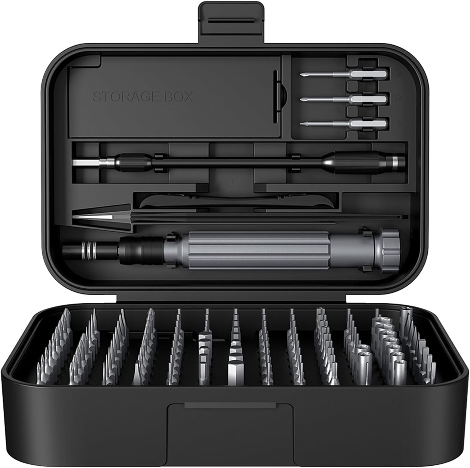Amazon.com: Precision Screw Driver Set - 60 in 1 Various, Magnetic Bits ...