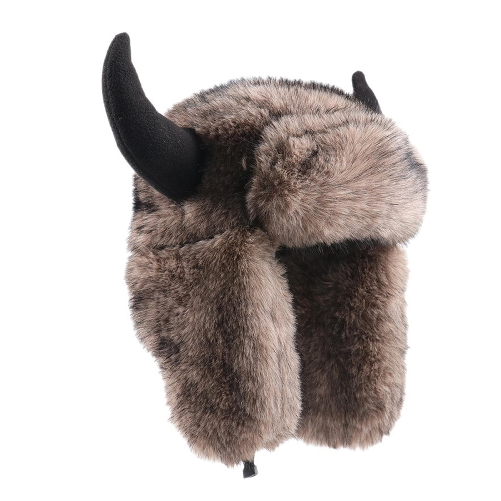 Comodo berretto in pile foderato con protezioni per le orecchie, per uomini, donne, bambini, a temperature gelide, sport all'aria aperta, attività all'aria aperta, cappello da cacciatore