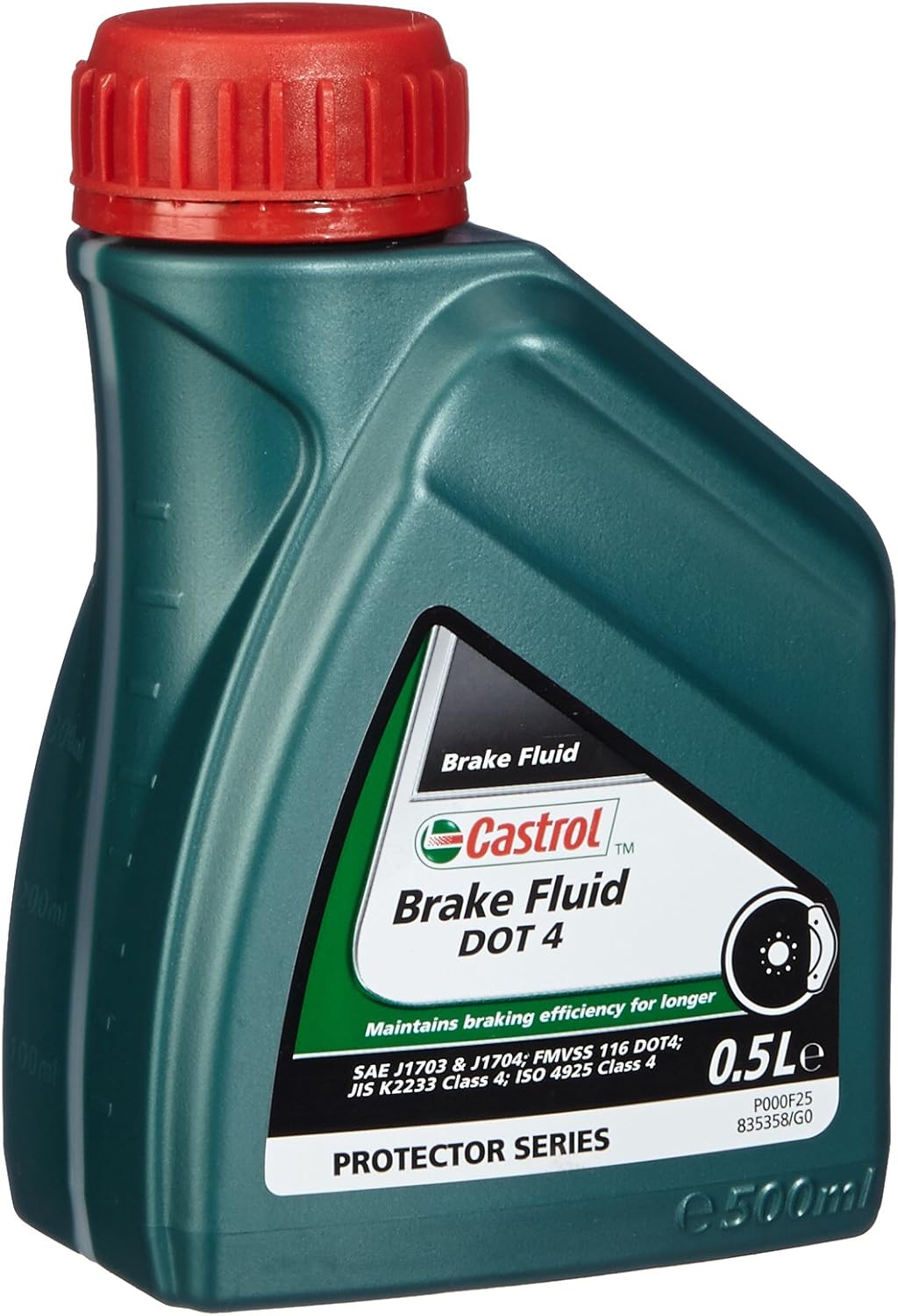 Castrol Brake Fluid DOT 4 - 500mL Flasche : Amazon.de: Auto & Motorrad