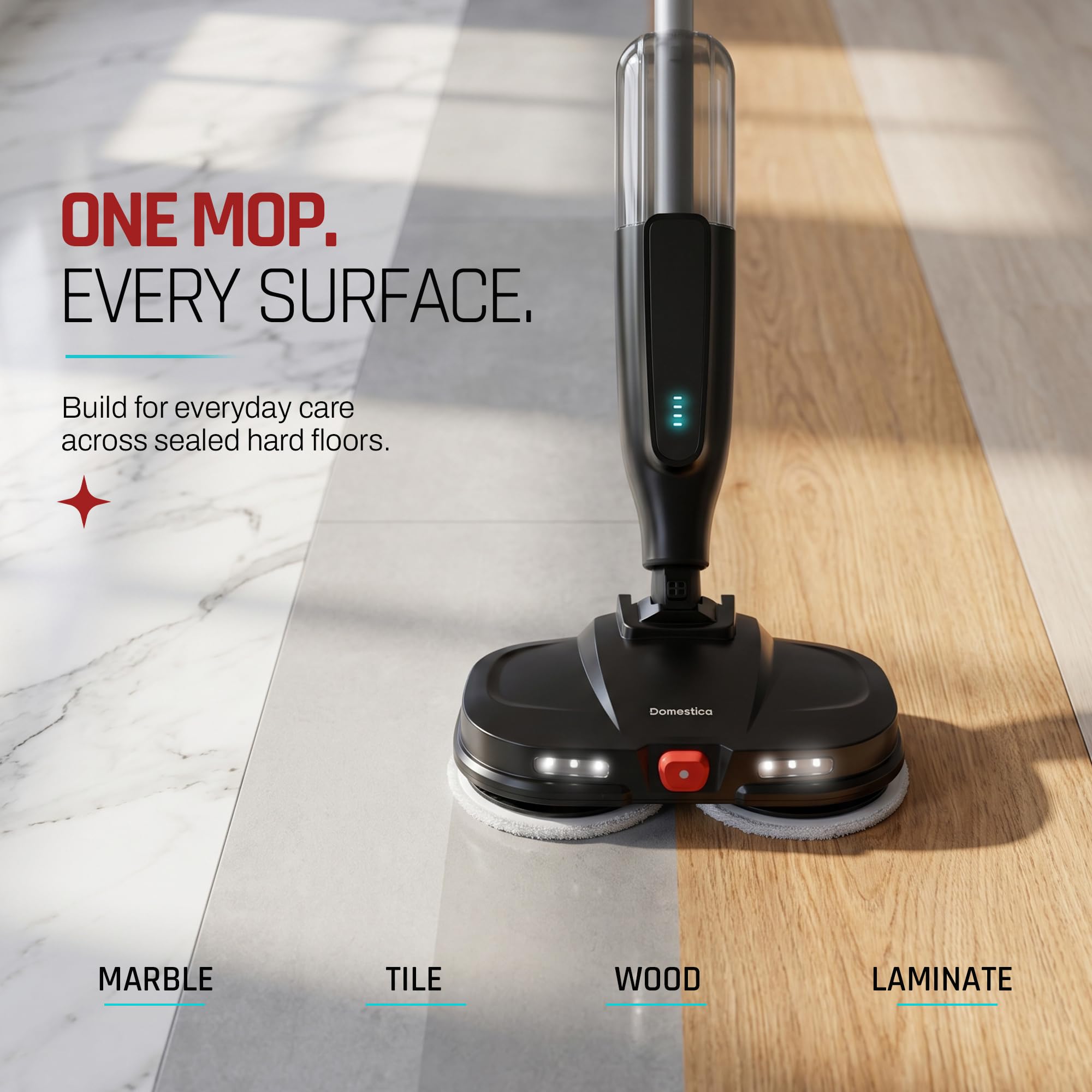 Domestica Swirlo Spin Mop - Cordless Electric Mop -7 Domestica Swirlo Spin Mop - Cordless Electric Mop -7
