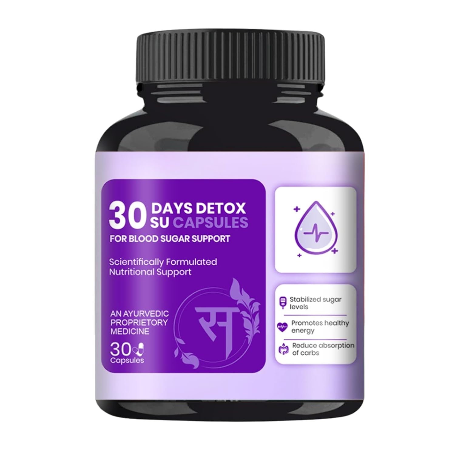 30 Days Detox SU Capsules – For Blood Sugar Support