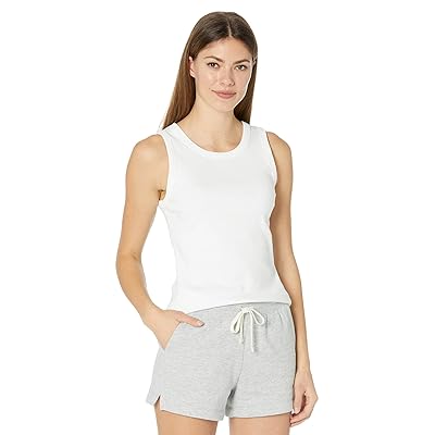 Lilla P 1x1 Rib Jewel Tank Top Women