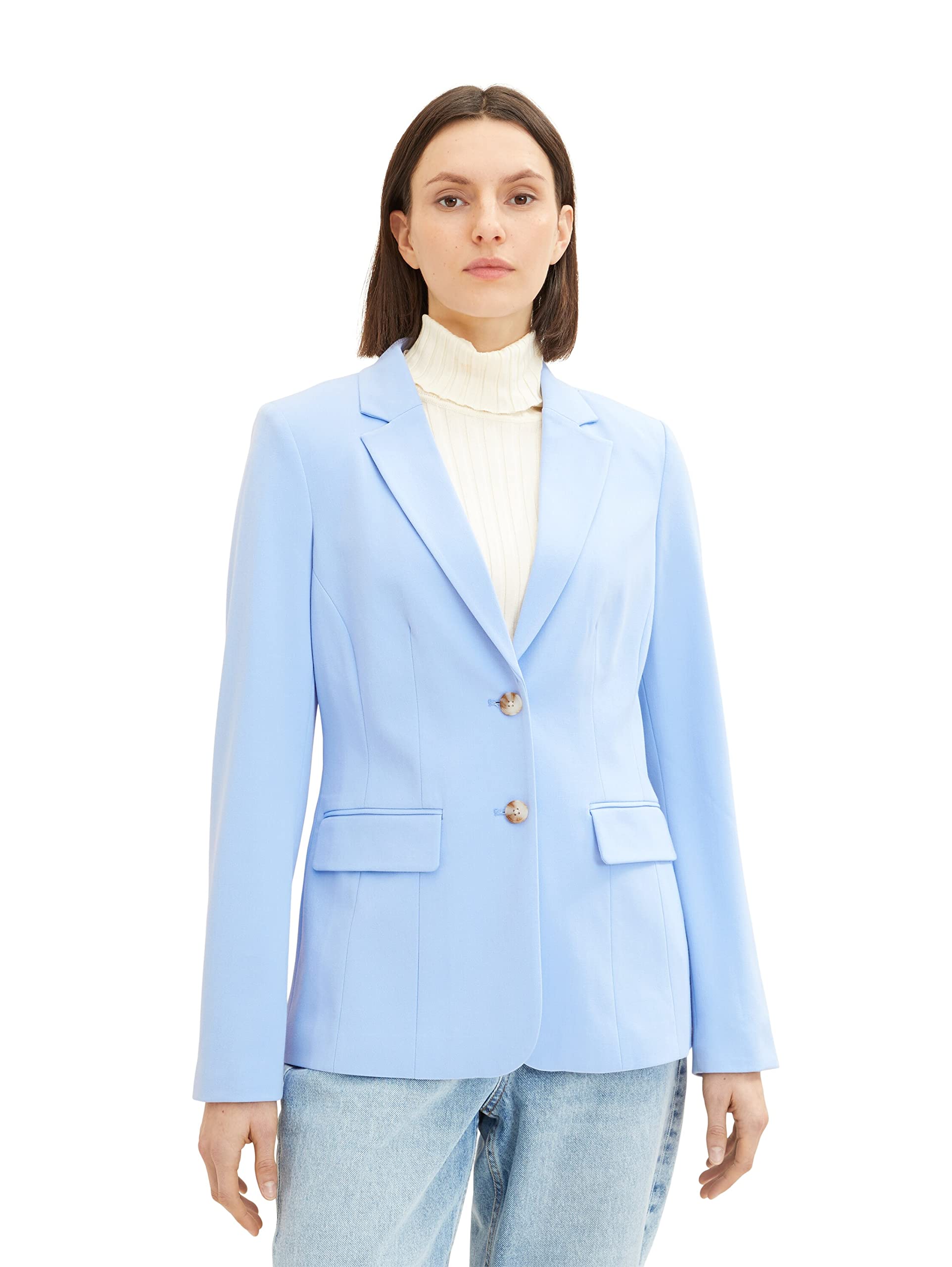 TOM TAILOR Damen Basic Blazer