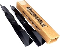 Vista 1 de MowerPartsGroup (2) Cuchillas para John Deere 42" X350 con Accel Deck M170639, UC22008