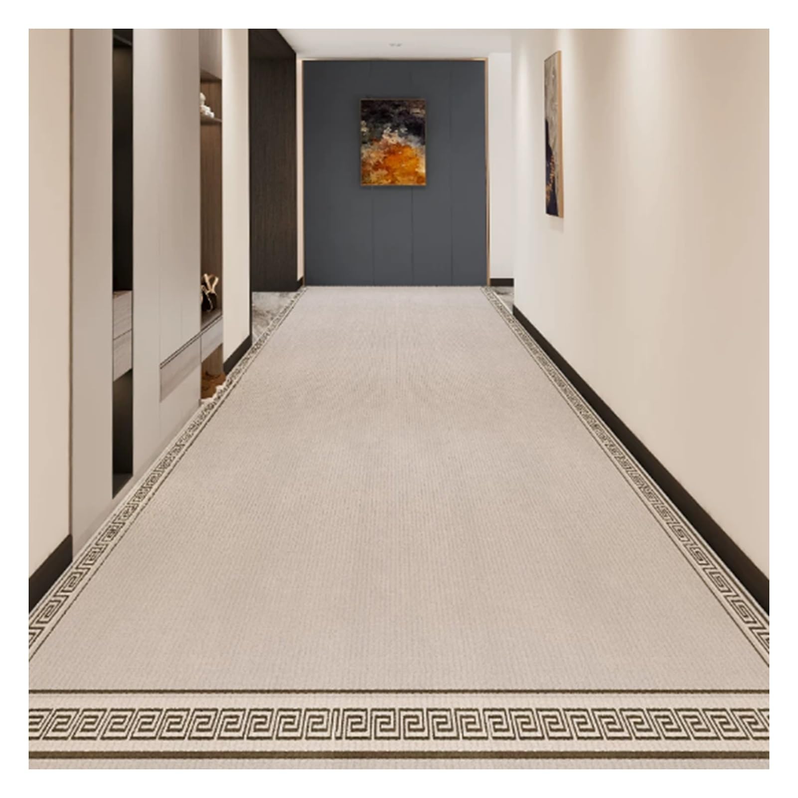 Generico Tappeto Runner Lungo For Corridoio, Tappeto Runner Da Cucina Lavabile Antiscivolo, For Ingresso Interno, Camera Da Letto, Soggiorno