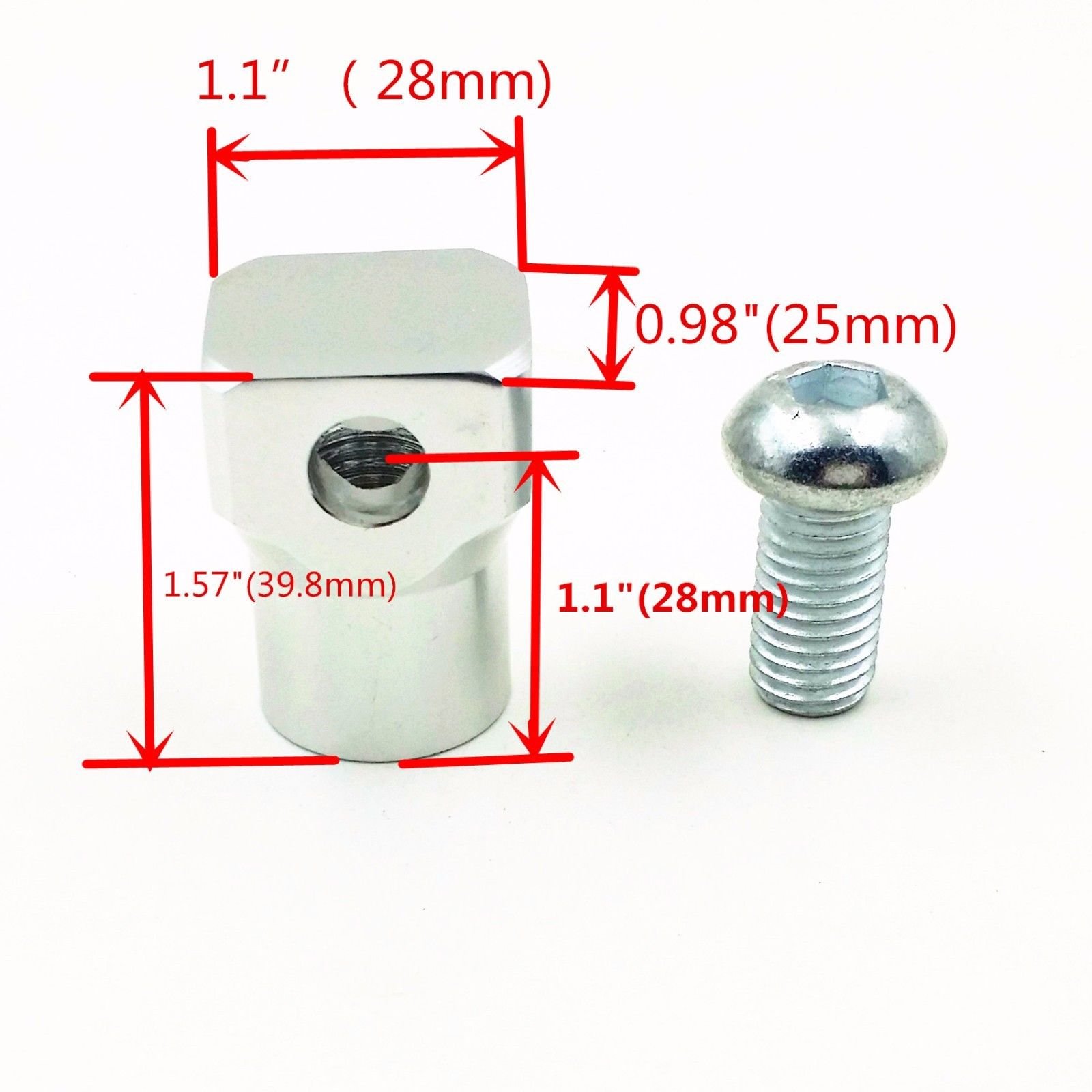 Support De Phare Adaptateur Bas Pour Moto Custom – Chopper Bobber