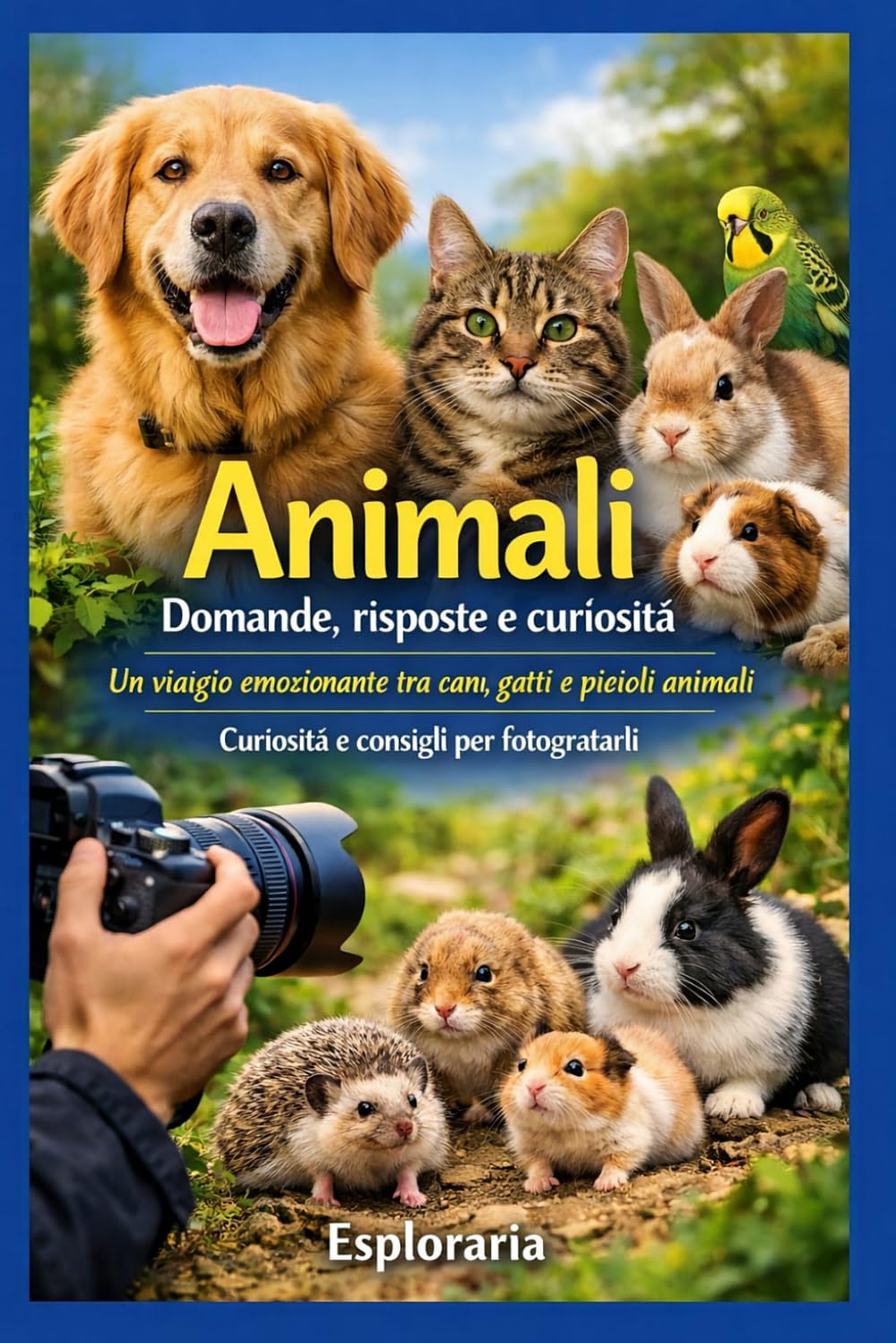 Animali: domande, risposte e curiosità: Un viaggio emozionante tra cani, gatti e piccoli animali. Curiosità e consigli per fotografarli