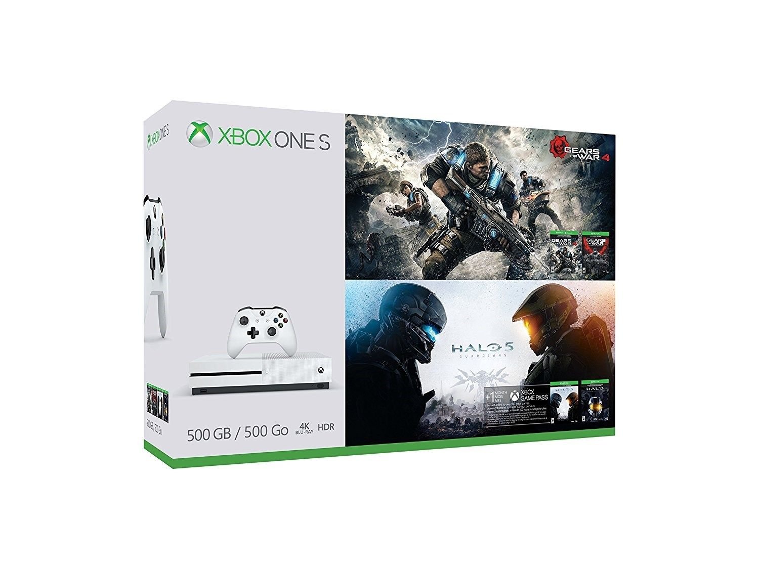 Amazon.com: Microsoft Xbox One S 500GB Console - Gears of War Amazon.com: Microsoft Xbox One S 500GB Console - Gears of War