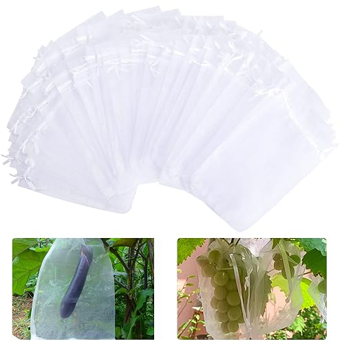 moonoom 8x12 in 100 Pcs Fruit Protection Bags