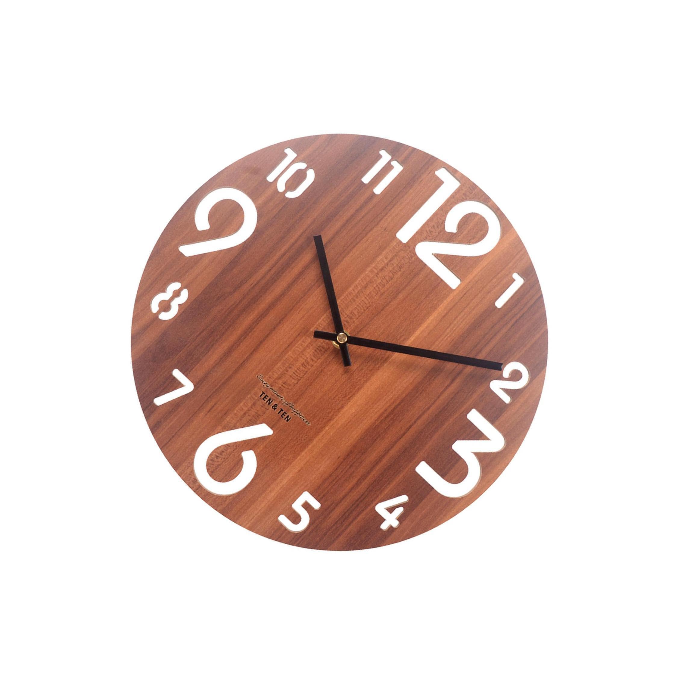 ALCXAZS Decorative Rustic Led Small Kitchen Diy Kids Vibrant Adds Personality To Engaging Kitchen Ambiance Bid Farewell To Mechanical Ticks Wall Clock Clocks
