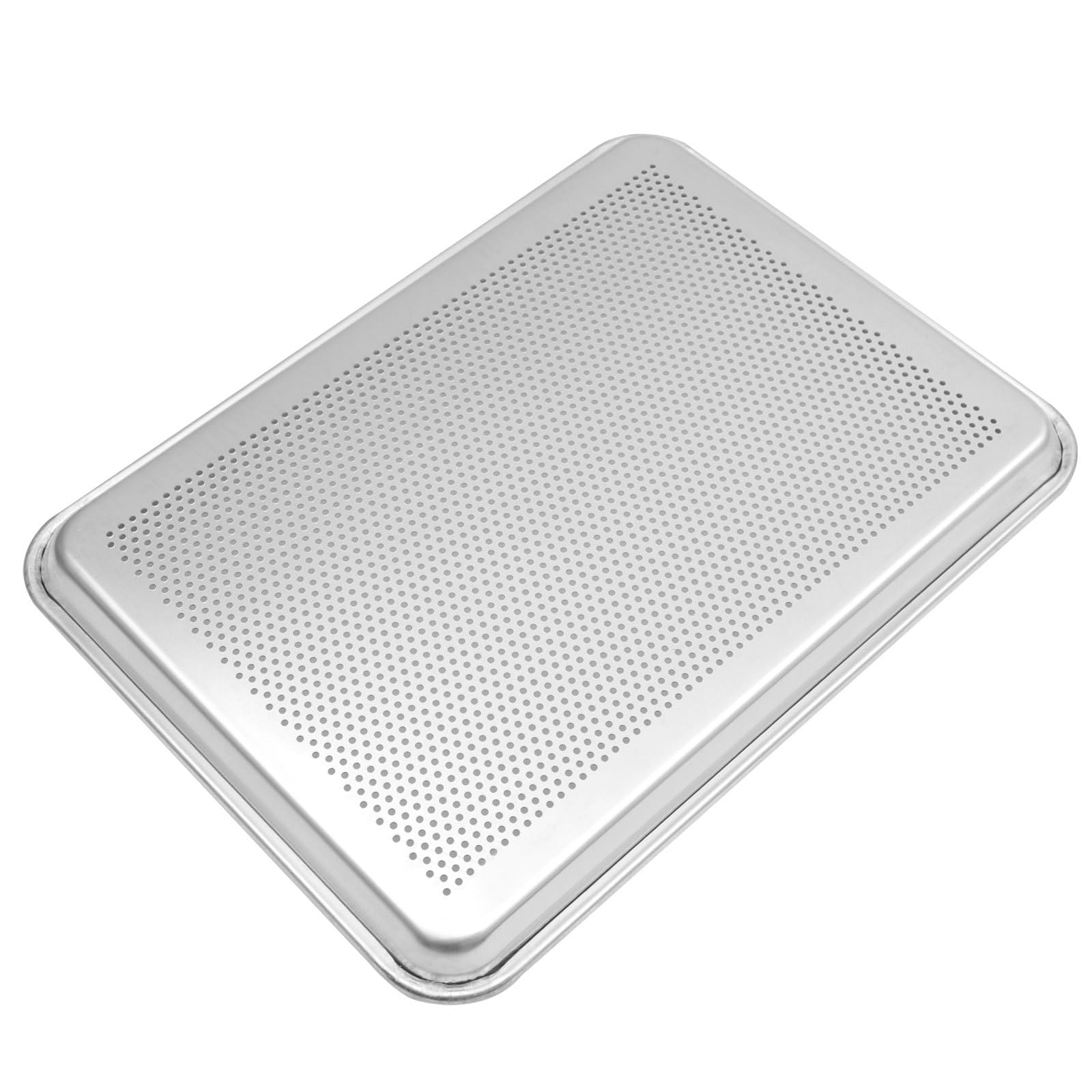 Beaupretty 1pièce Plaque à Pâtisserie Rectangulaire Perforée Alliage Aluminium Cuisson Uniforme Facile à Nettoyer pour Four et Cuisson Vapeur Ustensile de Cuisine Pratique