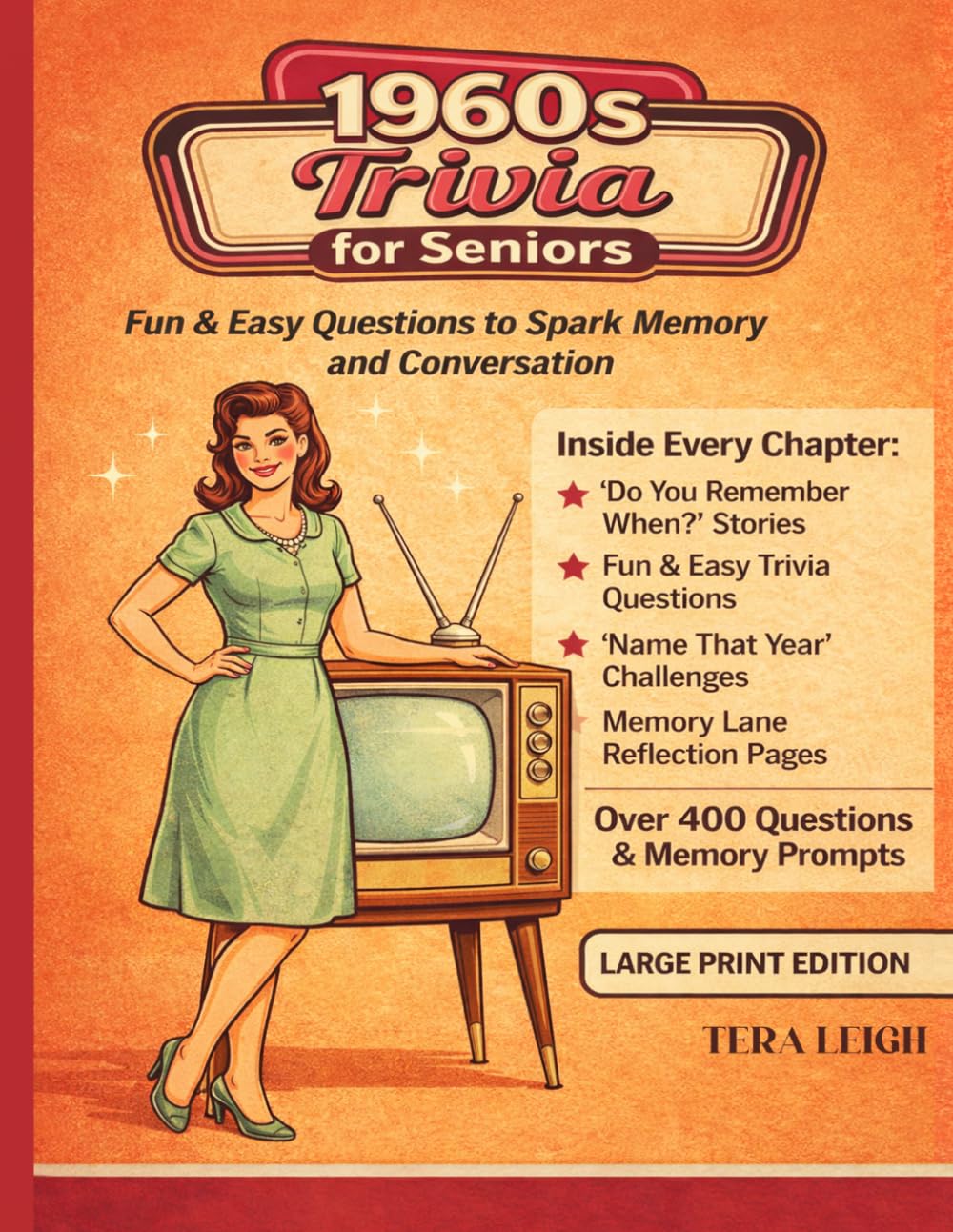 1960s Trivia for Seniors: Fun trivia to Spark Memory & Conversation with Answer Key (Back to the Decade)