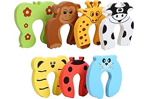 7Pcs Cartoon Animal Door Stopper Baby Door Stopper Safety