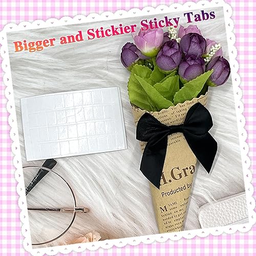 Miniatura 4 de Mini lazos de cinta de satén con pestañas adhesivas, 25 lazos negros para cake pops, manualidades, baby shower