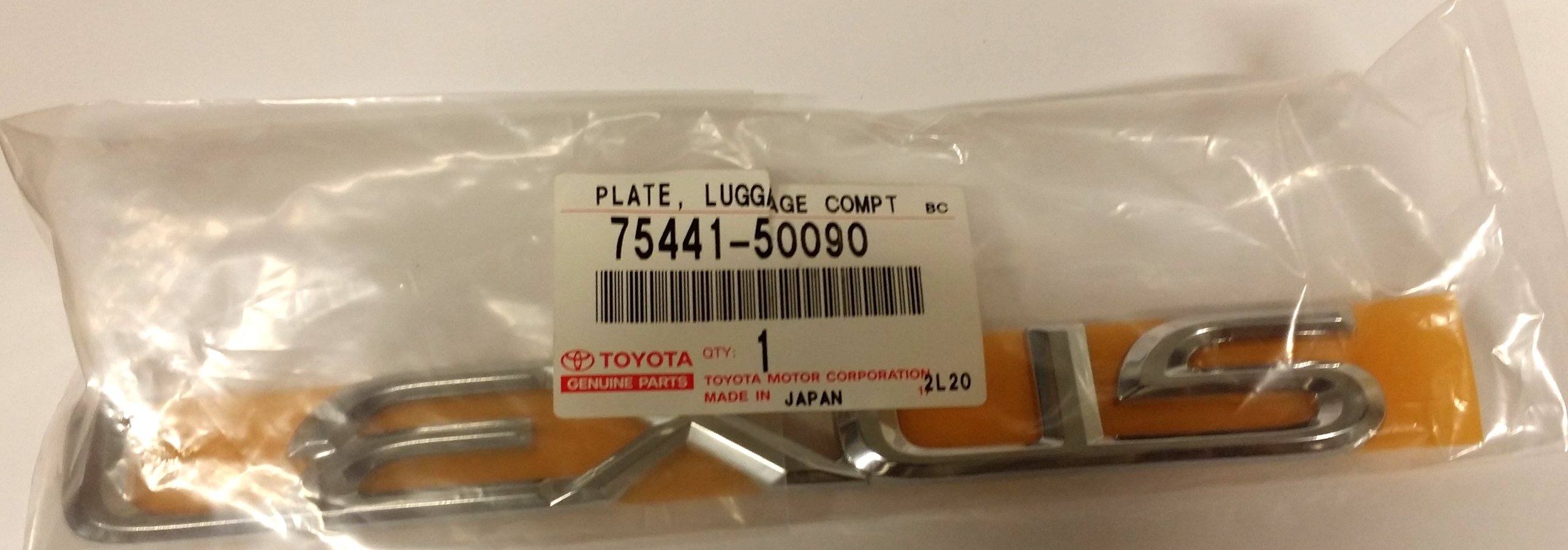 Toyota Genuine Parts 75441-50090 Lexus "Lexus" Rear Emblem