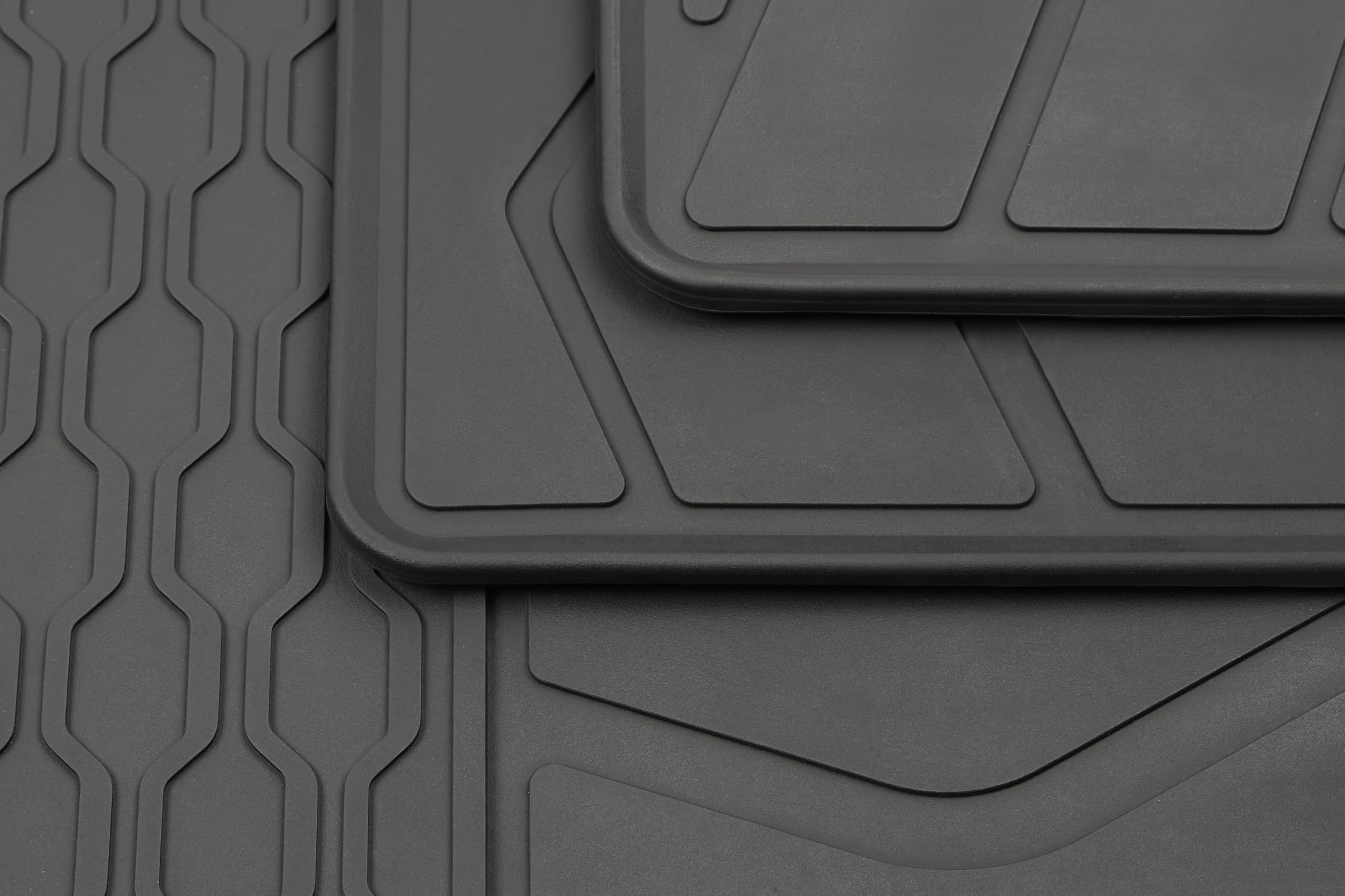 Alfombrillas de Coche de Goma adecuadas para Land Rover Range Rover Evoque 2011-2019 Versión: 3/5 Puertas