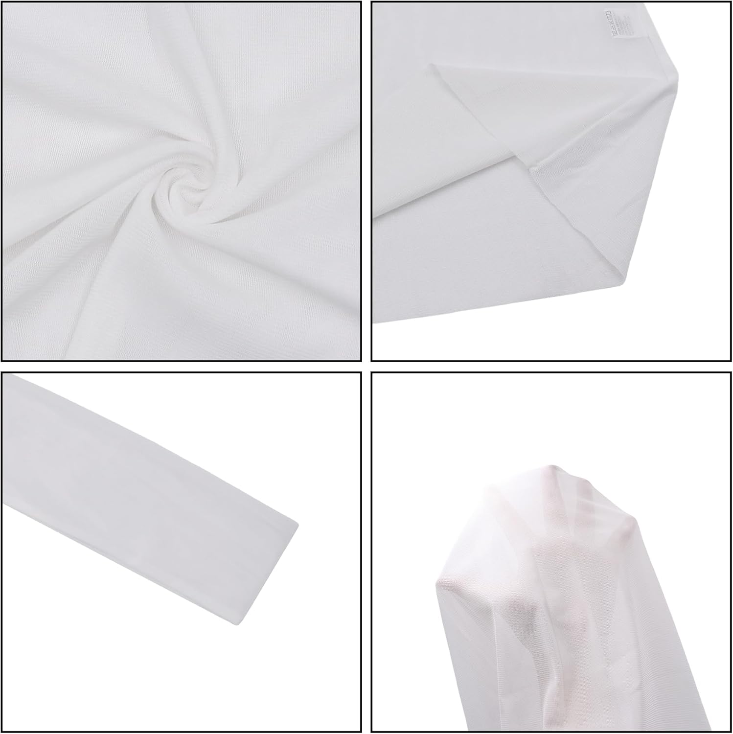 RARITYUS Women's Sexy See Through Long Sleeve Maxi Dress Swimwear Cover Up Mesh Sheer Beach Dress Bikini Coverups - Image 7