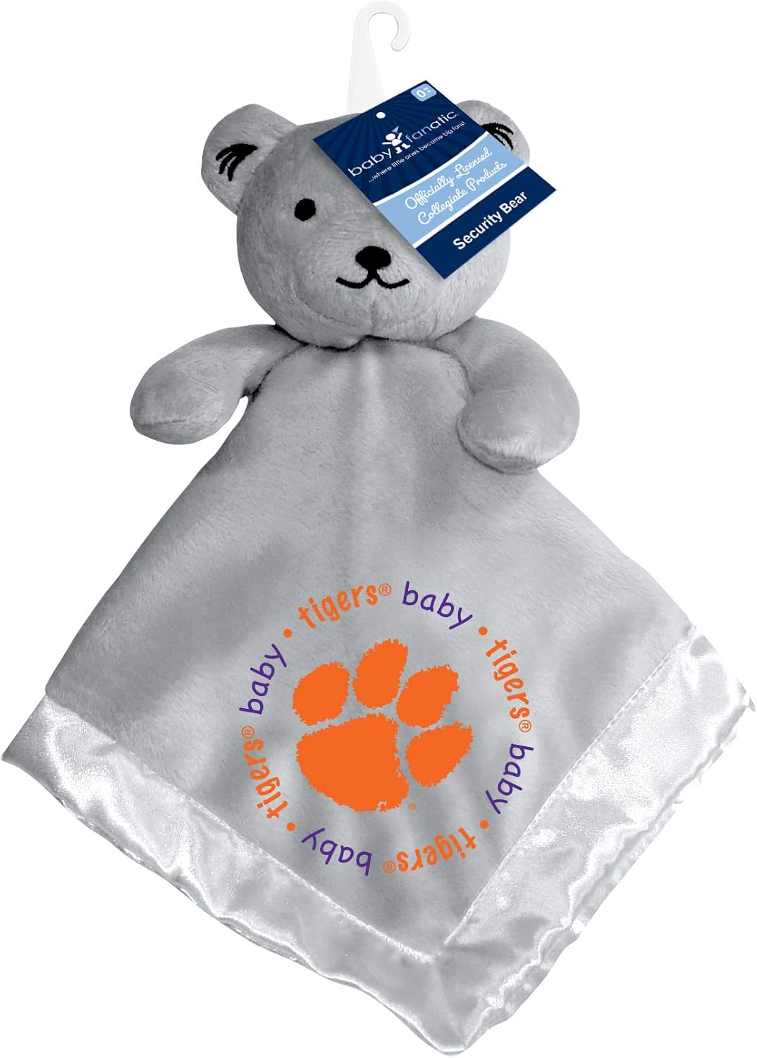 Baby Fanatic Gray Security Bear - NCAA - Officially Licensed Snuggle Buddy