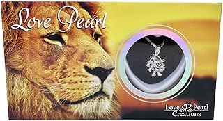 Love Pearl Creations Animals Wish Kit with Pendant Necklace (Lion)