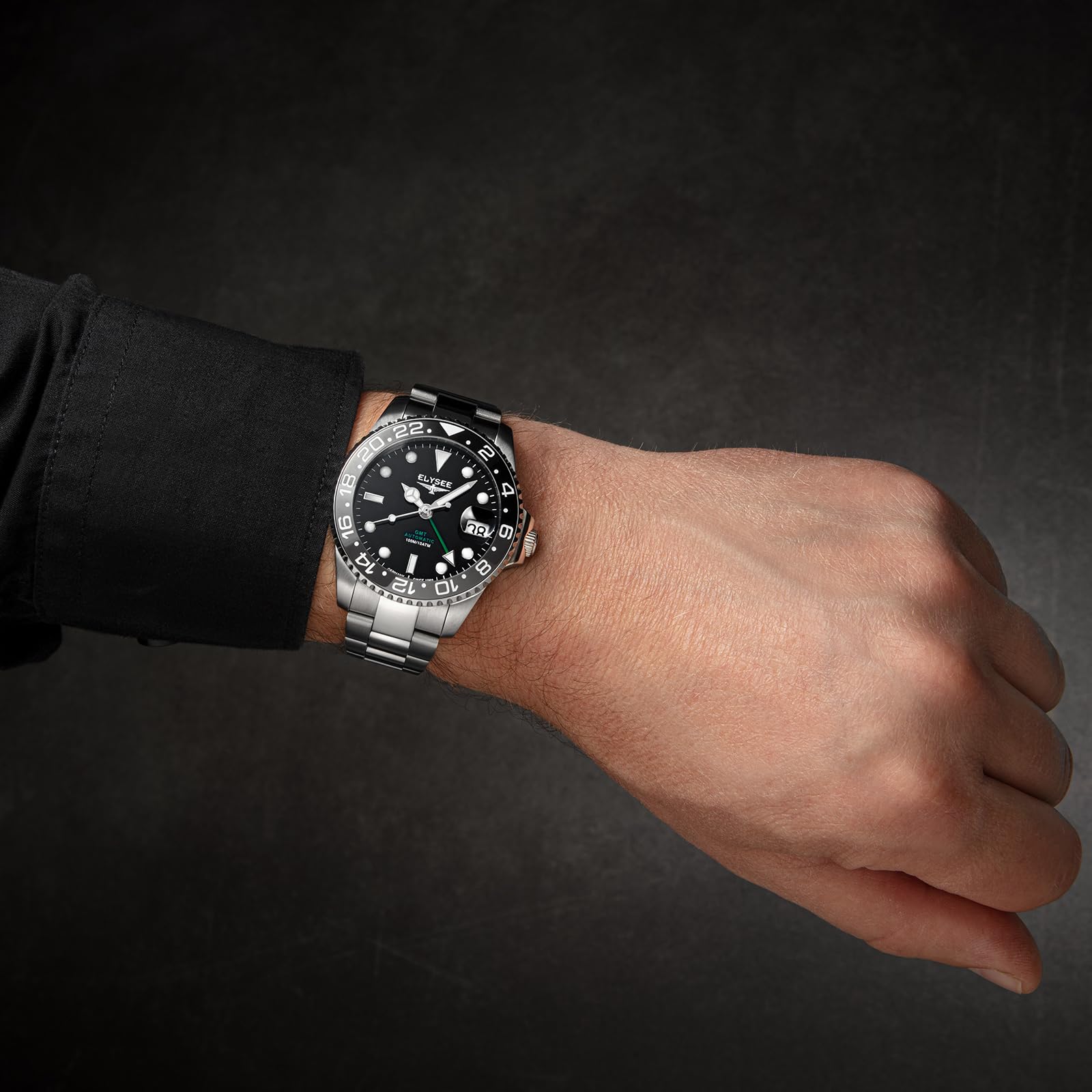 Elysee GMT Automatic Automático 10 ATM