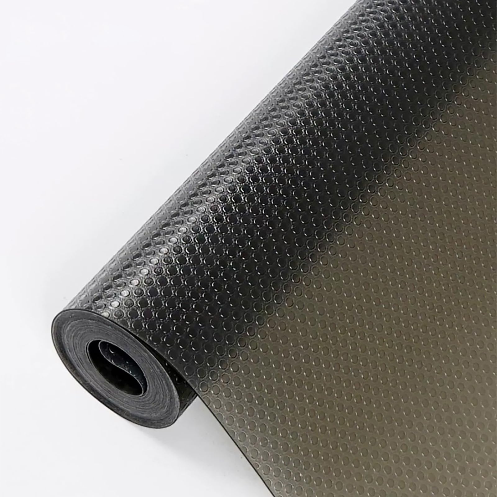 Kitchen Drawer Liners Shelf Liner EVA BPA Free Waterproof Washable Cupboard Cabinet Liner Refridge Locker Anti-Slip Mats Sink Protector Mats (Black, 60cm×300cm)