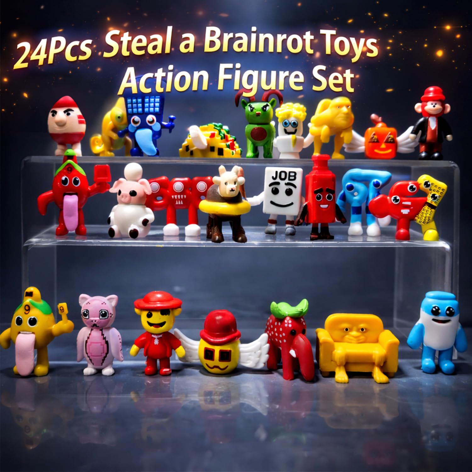 Amazon.co.jp: CancheroX Steal A Brainrot ミニフィギュアセット