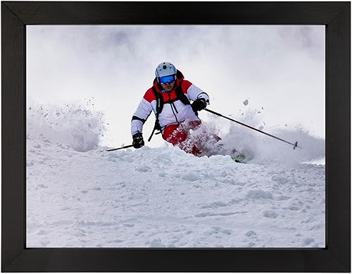 Miniatura 8 de ArtToFrames WOM0066-71206-YBLK-11 x 14 pulgadas - Marco de fotos negro de 1.25 pulgadas  1.2 x 14.0 in., para arte o fotos, viene con vidrio