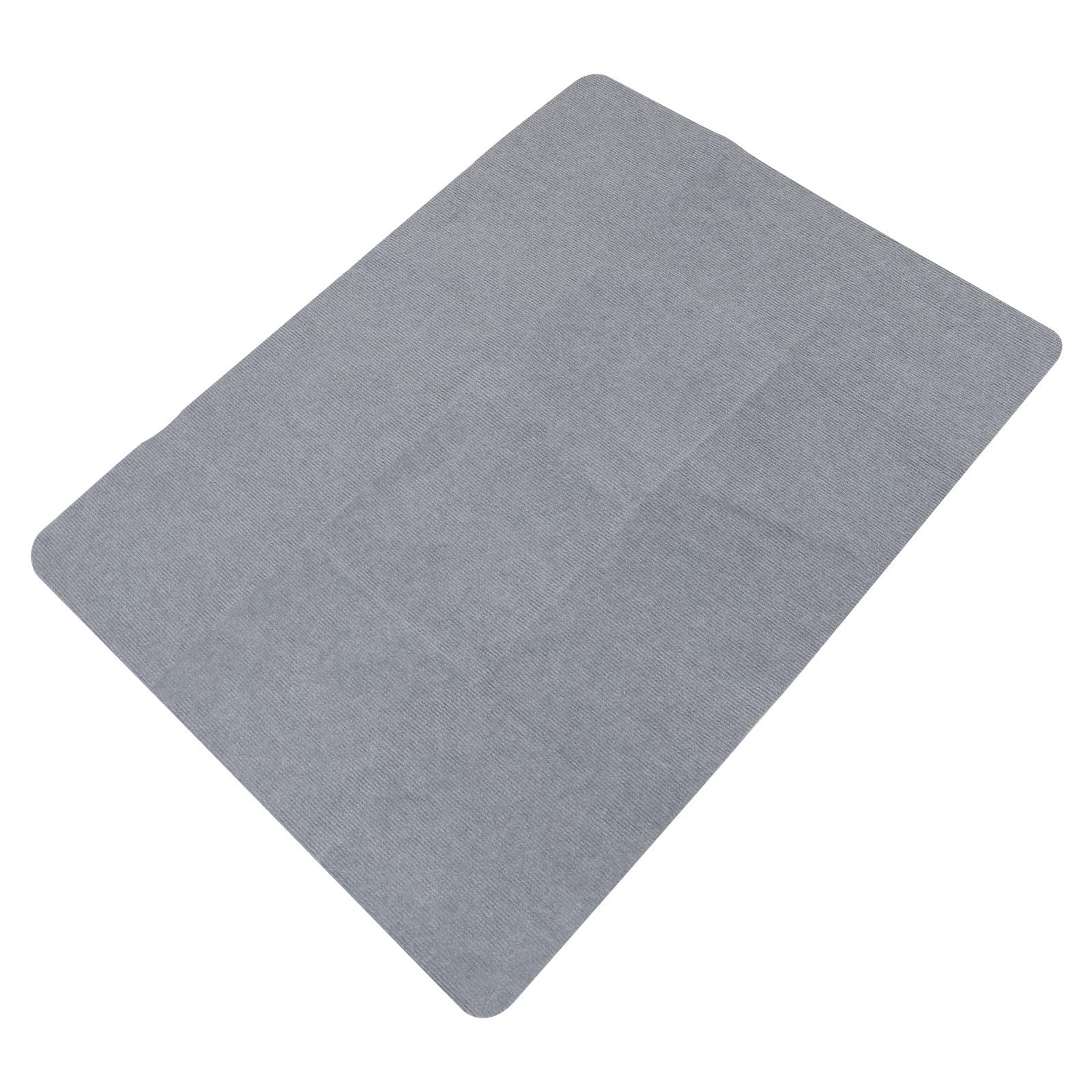 Zerodeko Tapis de Chaise Antidérapant en Polyester Fonction de Dispersion de Pression, Design Simple et Chic pour Bureau, Protection Sol