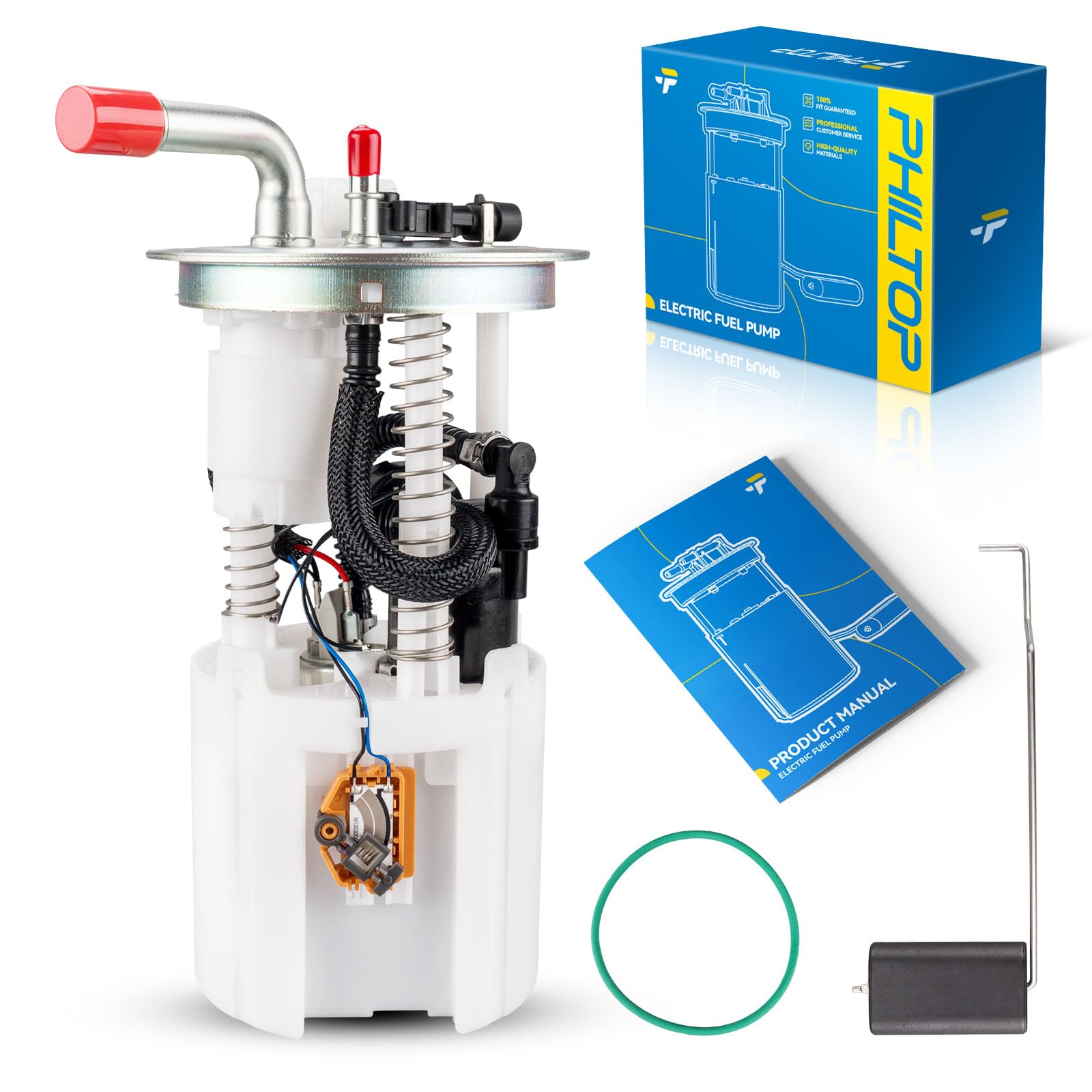 PHILTOP Electric Fuel Pump Assembly for Envoy, Rainier, Trailblazer, SSR