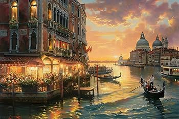 油絵＊ヴェネチア 772a020acb29d696cc67f2f0b40ba0