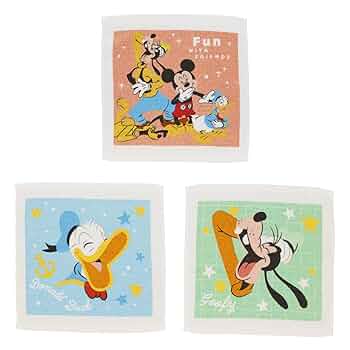 ディズニー　ハンカチ　4枚セット ディズニー ハンカチ 4枚セット ディズニー ハンカチ（ミニ