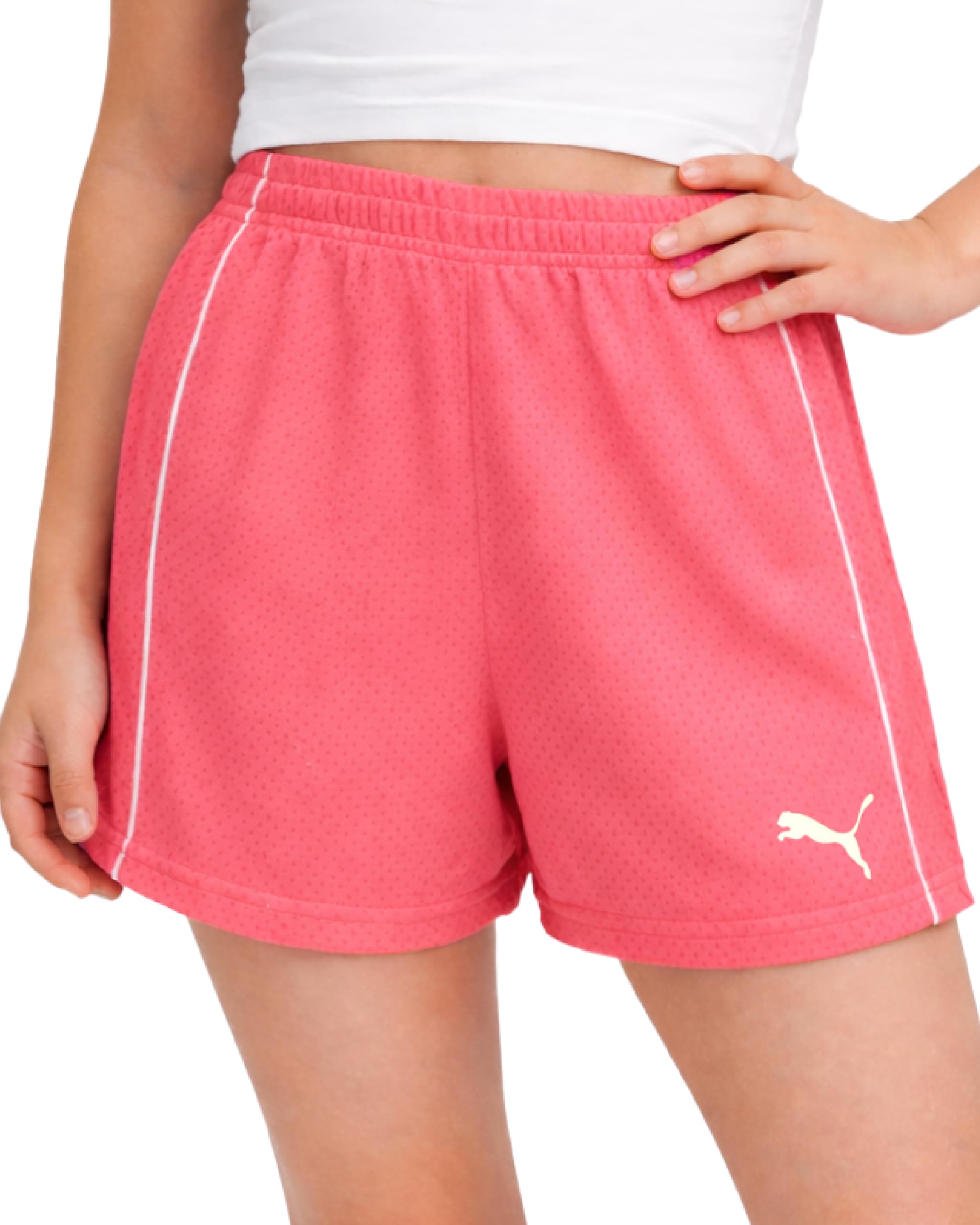 PUMA Short de sport filles idéal pour la course et le basket au collège - 7